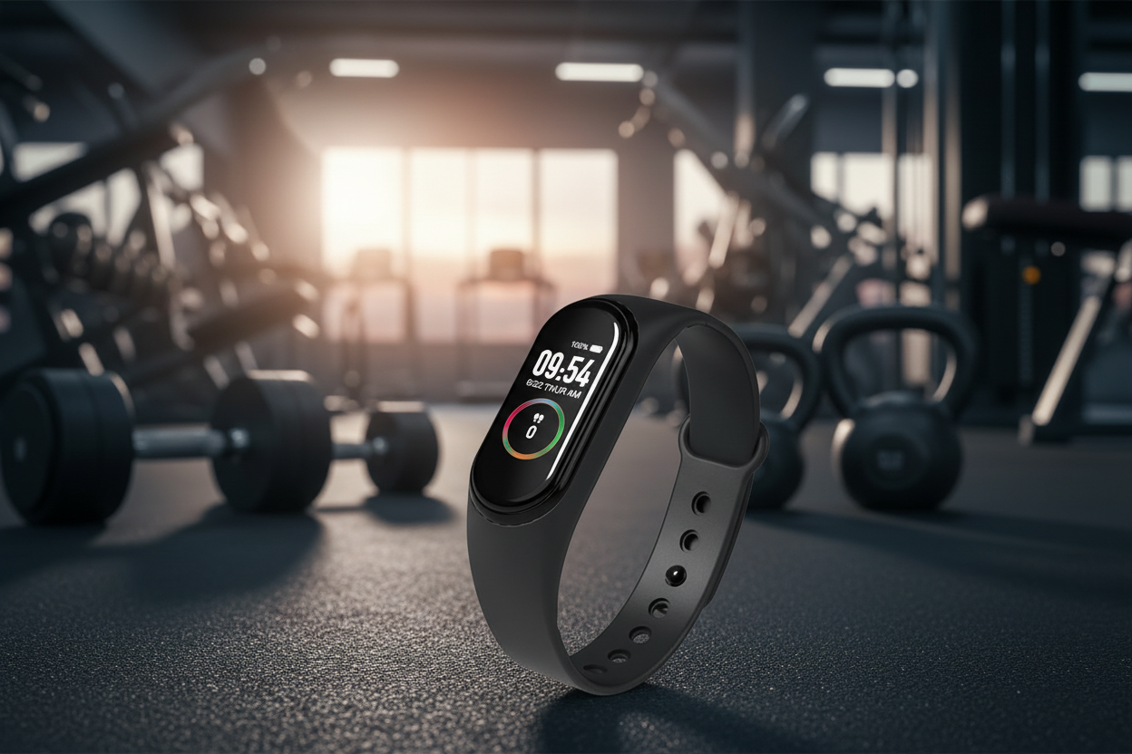 Smart Fitness Tracker – Waterproof Activity Watch with Pedometer & Step Counter, Sleep Monitor, Alarm Clock & Goal Tracking – Adjustable Soft Silicone Band Smartwatch