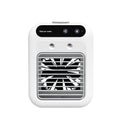 Portable Air Cooler with Mist - 3-in-1 Small Desktop Air Conditioner Fan & Personal Humidifier - 3 Speeds, Quiet Evaporative Cooling Fan with Water Spray for Home, Office, Dorm, and Nightstand