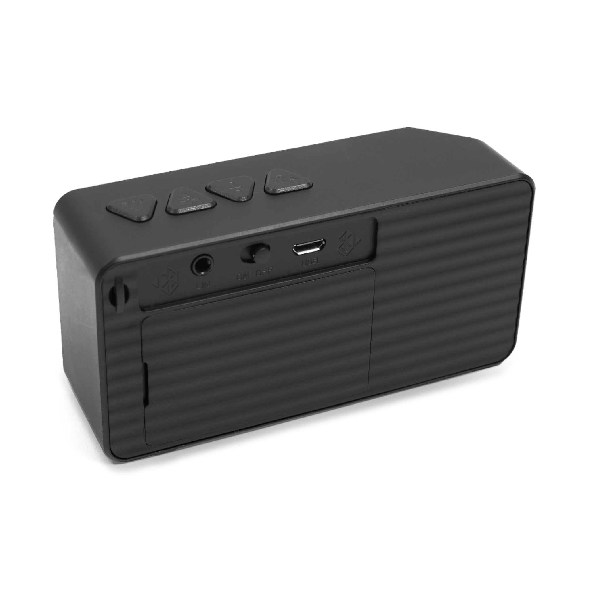 Bluetooth Speaker — Compact Portable Speaker with AI Tech Logo Smart Accessories