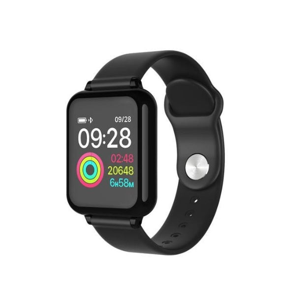 B57 Fitness Smartwatch with Color Screen – Works with Apple & Android Devices