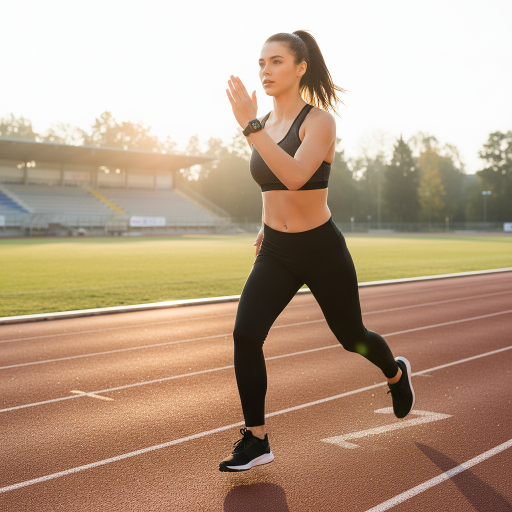 B57 Fitness Smartwatch with Color Screen – Works with Apple & Android Devices