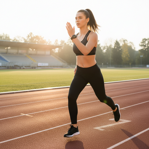 B57 Fitness Smartwatch with Color Screen – Works with Apple & Android Devices