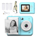 Children Digital Camera Instant Print Toys For Kids Thermal Print Camera HD 1080P Photo Printing Camera With 3 Rolls Print Paper Smart Accessories
