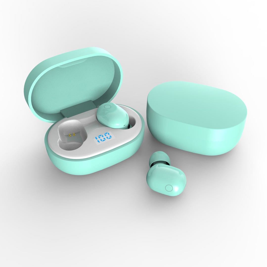 VOULAO Wireless Bluetooth 5.3 Earphones, Hi-Fi Stereo Over-Ear Sports Headphones with Noise-Canceling Mic, 40H Playtime, IPX5 Waterproof for Gym, Running, and Gaming Smart Accessories