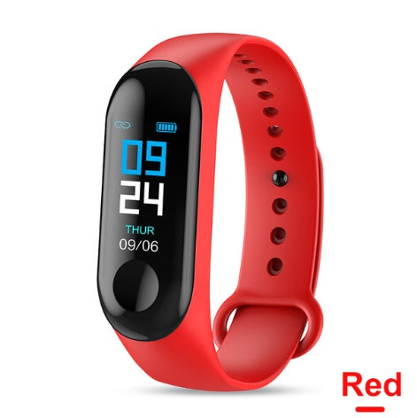 Color Display Smart Wristband – Heart Rate, Blood Pressure & Fitness Tracking Smartwatch