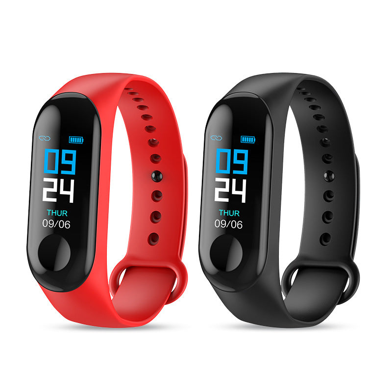 Color Display Smart Wristband – Heart Rate, Blood Pressure & Fitness Tracking Smartwatch