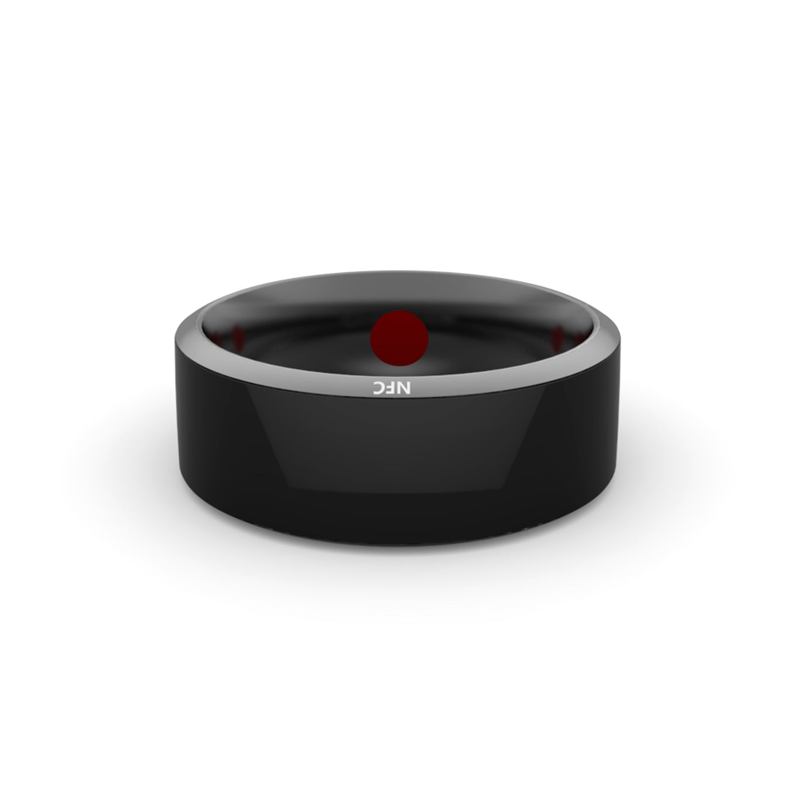Smart Ring Wearable Device Multifunctional Black High-tech Smart Accessories