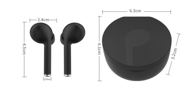 TW40 True Wireless Earbuds, Bluetooth 5.3 Headphones with Smart Touch Control, Hi-Fi Stereo Sound, 24H Playtime with Charging Case, Auto-Pairing Built-in Mic for iPhone/Android Smart Accessories