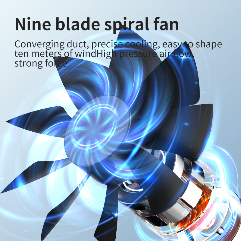 Portable Air Cooler with Mist - 3-in-1 Small Desktop Air Conditioner Fan & Personal Humidifier - 3 Speeds, Quiet Evaporative Cooling Fan with Water Spray for Home, Office, Dorm, and Nightstand