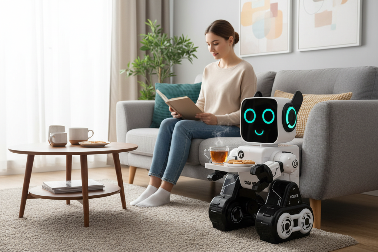 Intelligent remote control robotSmart Remote‑Control Robot – Interactive & Programmable