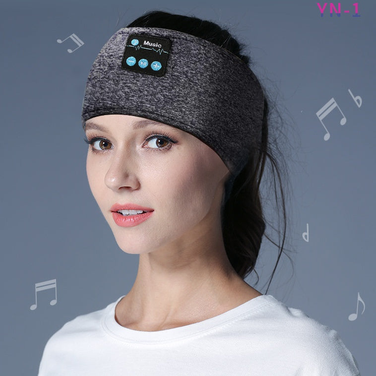 Wireless Bluetooth V5.0 Sports Headband With Music Call Stereo Shading Sleep Headband Smart Accessories