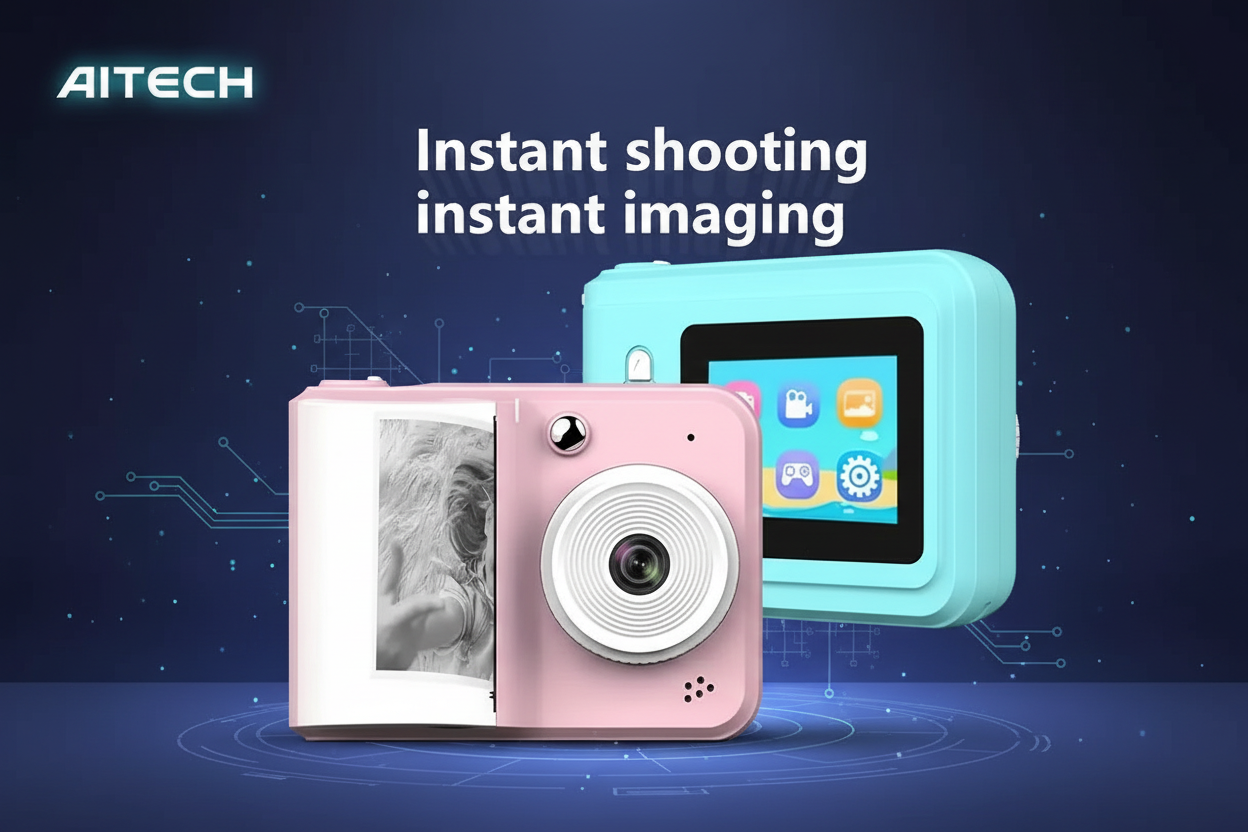 Children Digital Camera Instant Print Smart Accessories