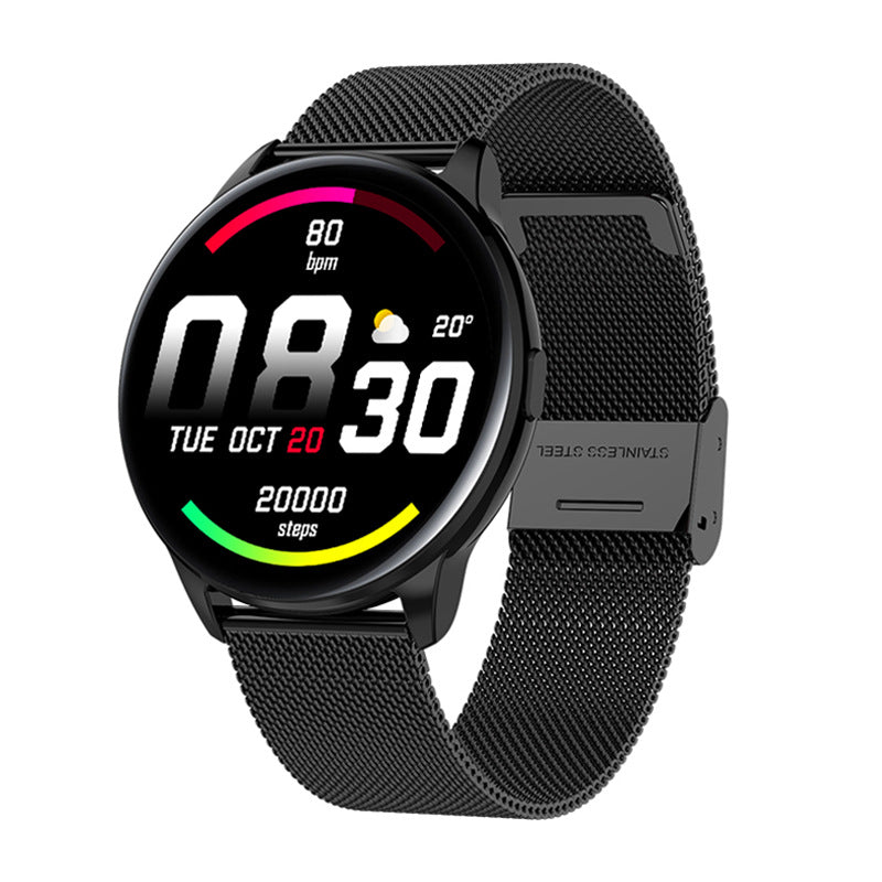 Y90 Health & Fitness Smartwatch – GPS, BP Monitoring, Multi‑Sport Modes