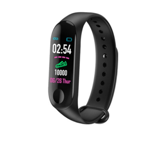 Color Display Smart Wristband – Heart Rate, Blood Pressure & Fitness Tracking Smartwatch