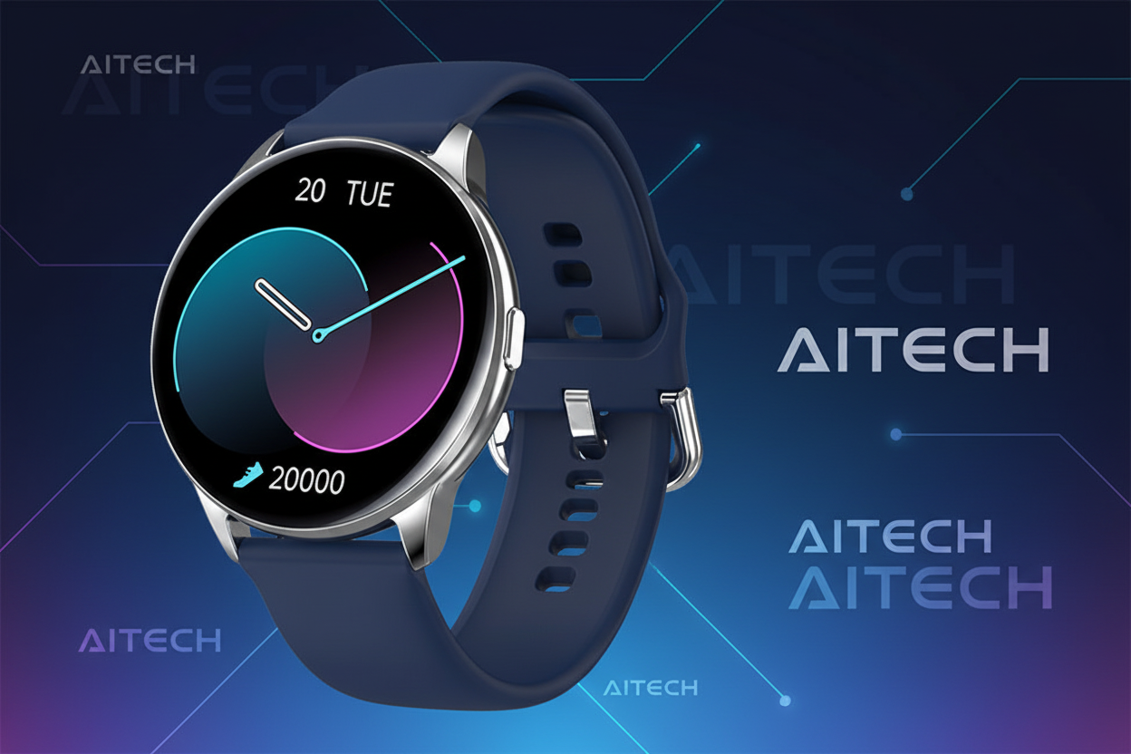 Y90 Health & Fitness Ultra Rounded Smartwatch