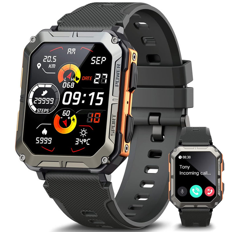 Outdoor Sport Smartwatch with Bluetooth Calling