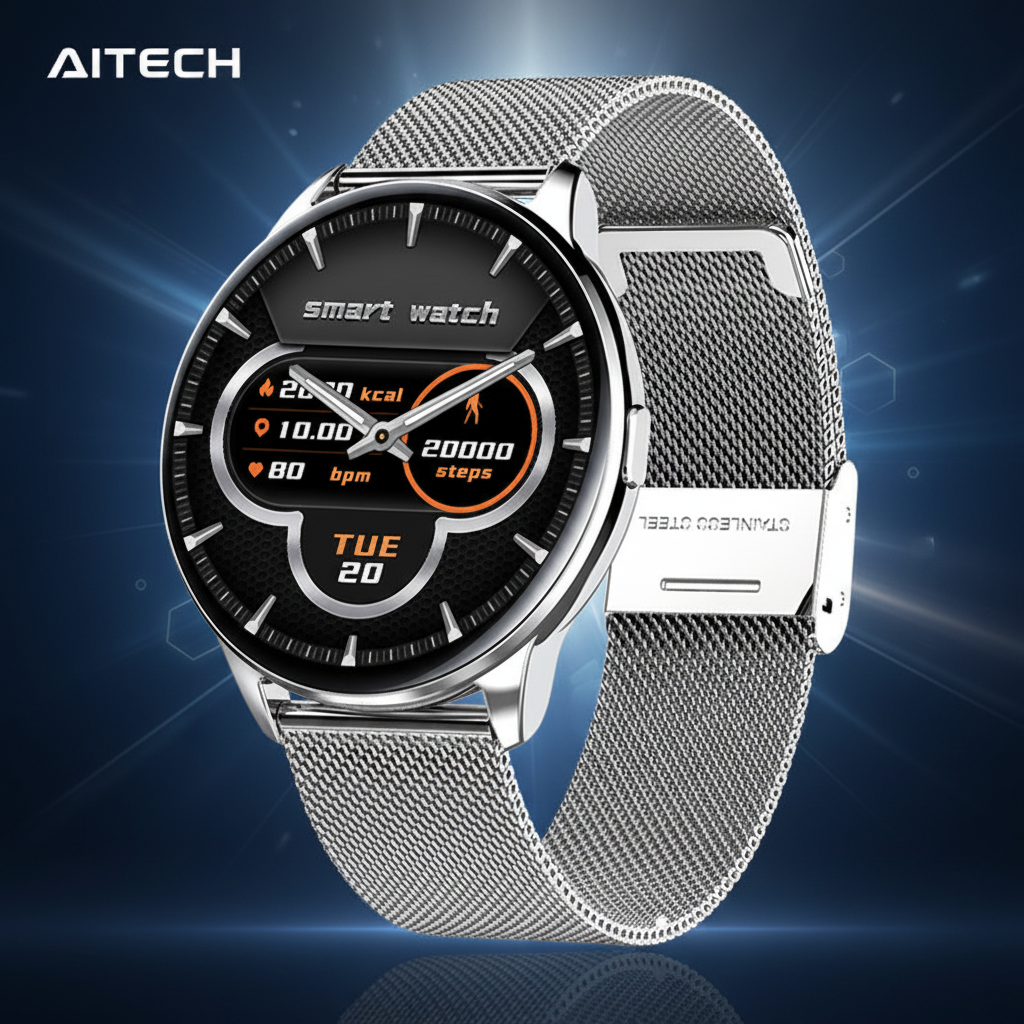 Y90 Health & Fitness Ultra Rounded Smartwatch