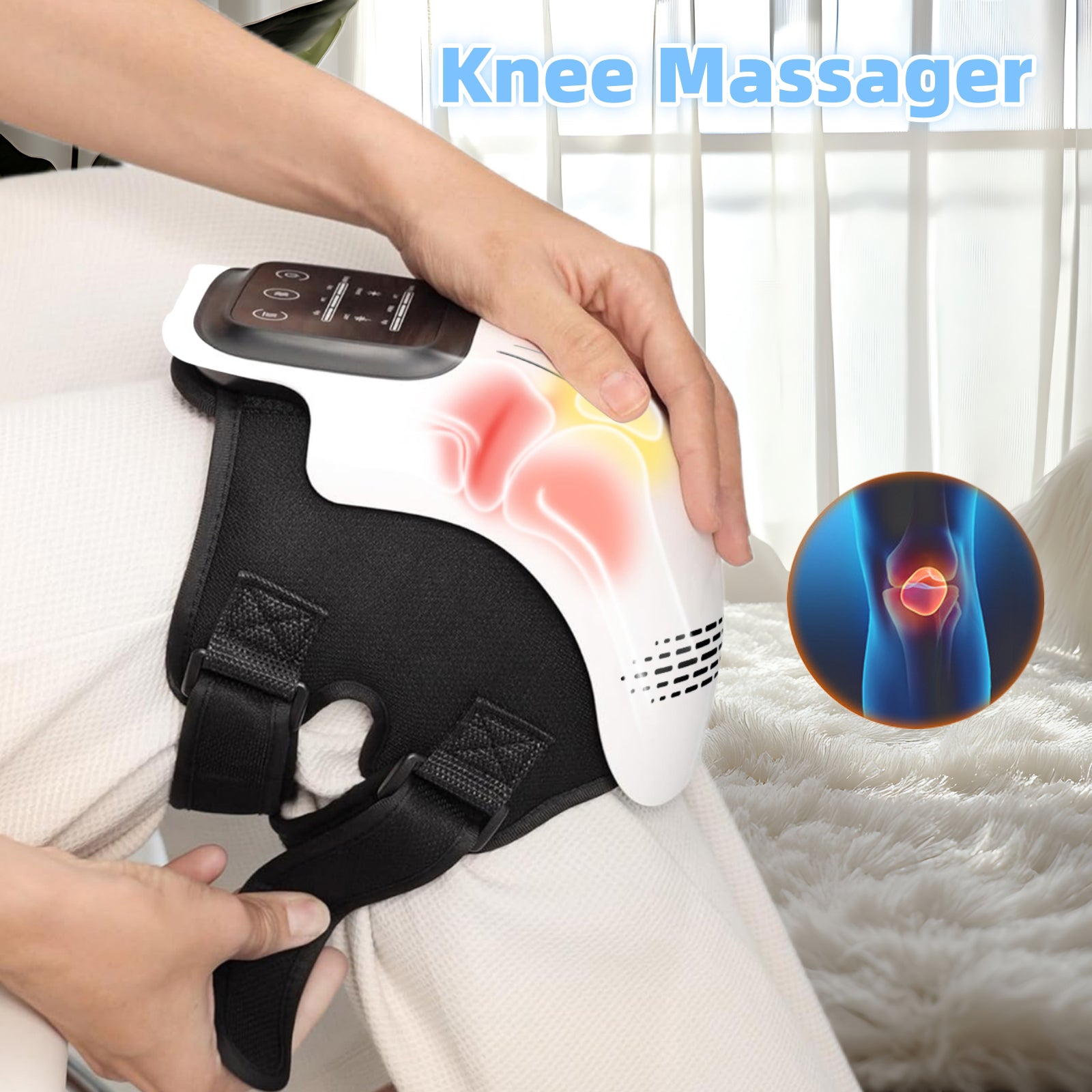 Electric Heating Knee Massager - Smart Accessories