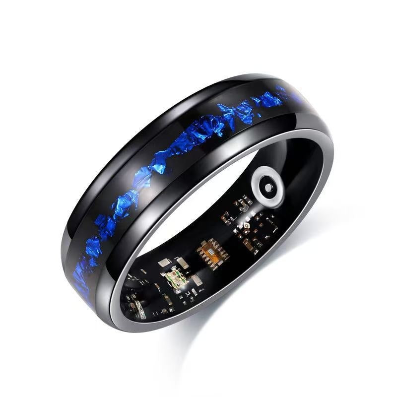 Smart Sleep And Heart Rate Monitoring Step Tracking And Waterprooffinger Ring Smart Accessories
